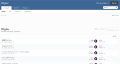 Desktop Screenshot of bilgiler.com