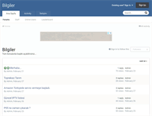 Tablet Screenshot of bilgiler.com